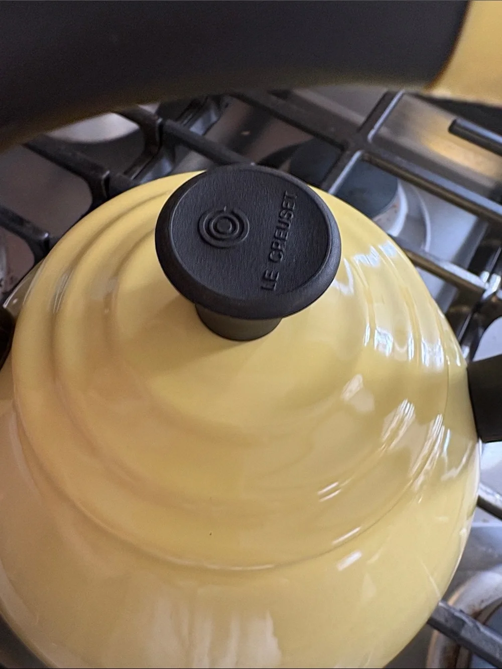 Le creuset yellow teapot